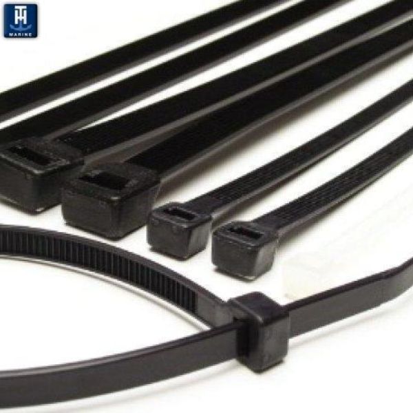 007B-M-DP 7.5 in. Cable Tie, Black - Pack of 1000