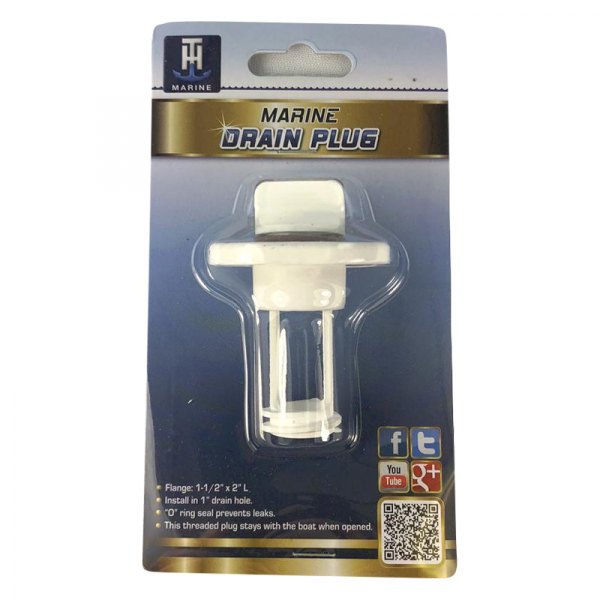 DP-2-DP Drain Plug, White