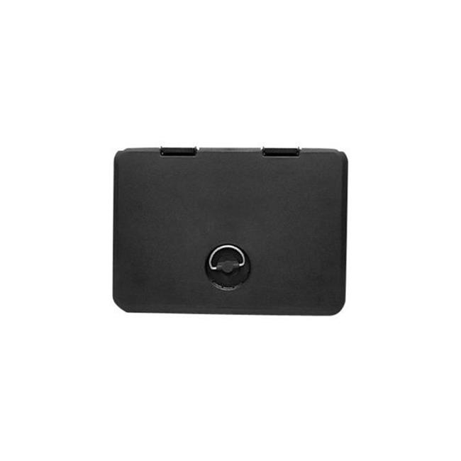 HATL-1115-1-DP 11 x 15 in. Non Locking Hatch, Black