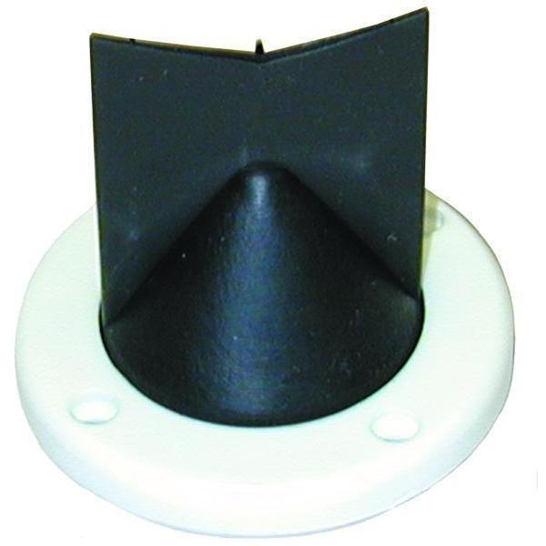 DuckBill Scupper, Black Flapper with White Ring
