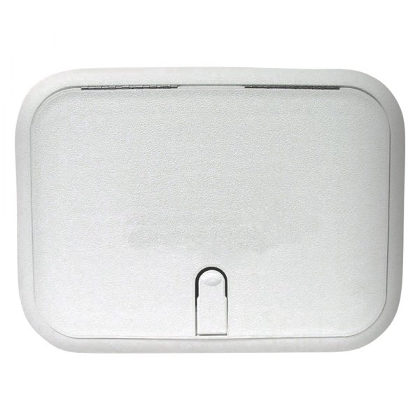 HDS-1115-2-DP 11 x 15 in. Designer Series Hatch with Rectangular Non-Locking - Polar White