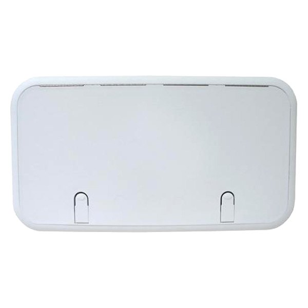 HDS-1330-7-DP 13 x 30 in. Designer Hatch with Rectangular Non-Locking - Light Gray
