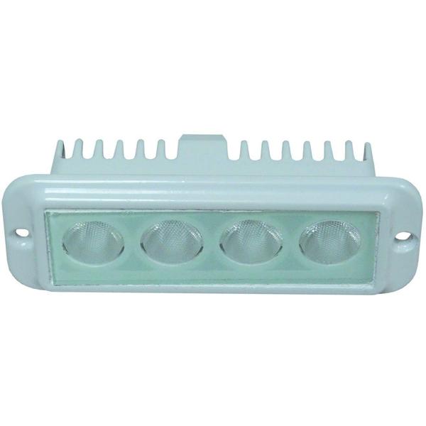 4 x 3W LED Super Spreader Recessed Housing, White
