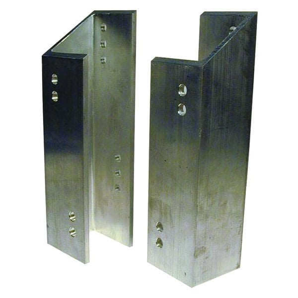 JP-4FAHD-DP 4 in. Set Back Thick Aluminum Fixed Adjustment Jack Plate