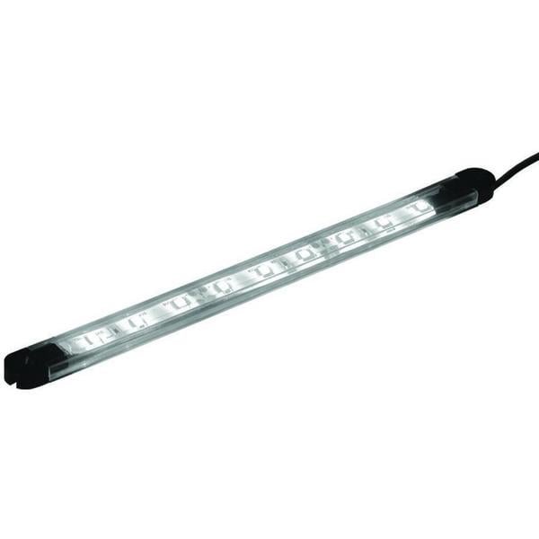 LED-39320-DP 6 in. LED Flex Light White Tape Track with Ends & Hardware, White