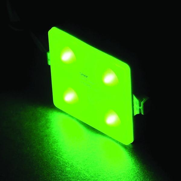 Picture of T-H Marine Supplies LED-34187-DP Single 4 LED Square Module, Green
