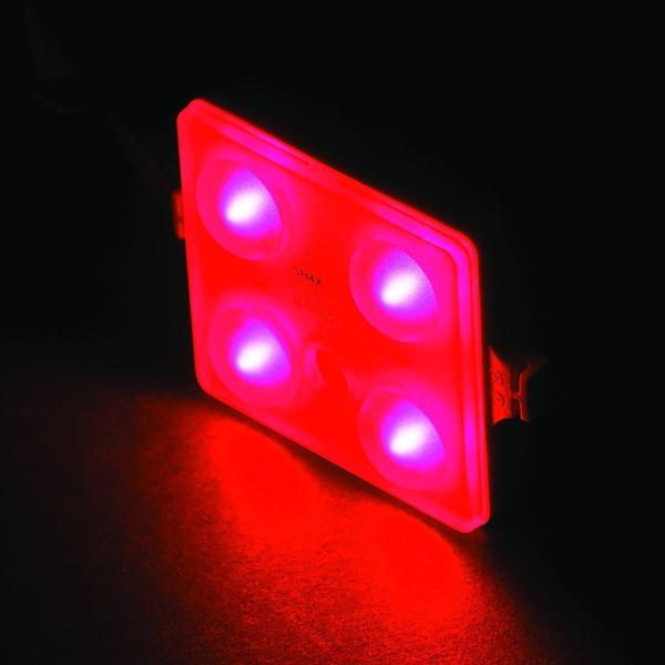 Picture of T-H Marine Supplies LED-34188-DP Single 4 LED Square Module, Red