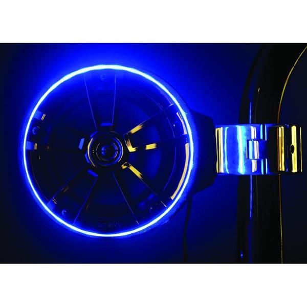 LED-SMSKR-5B-DP 5 in. LED Speaker Ring, Blue