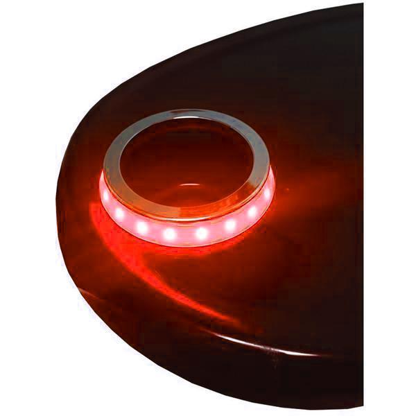 LED-SMCHR-R-DP LED Cup Holder Ring, Red