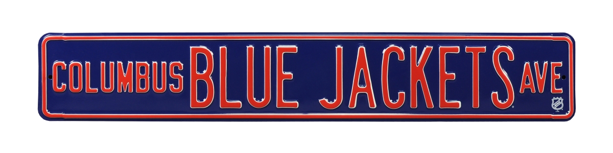 Columbus Blue Jackets Avenue Street Sign