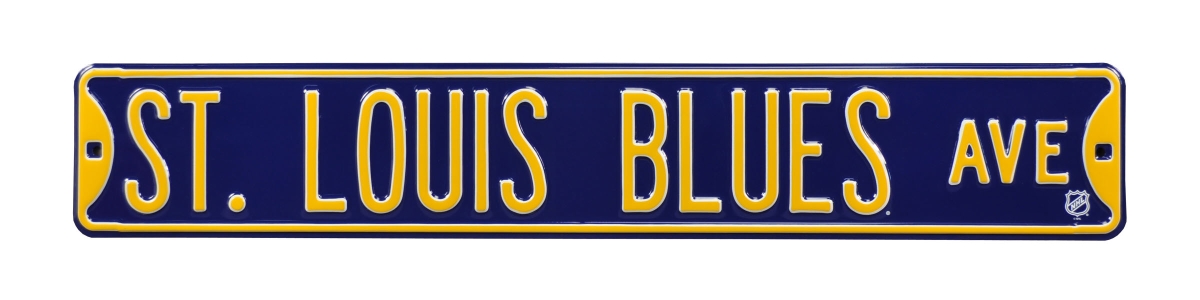 Picture of Authentic Street Signs 28121 St. Louis Blues Avenue Street Sign