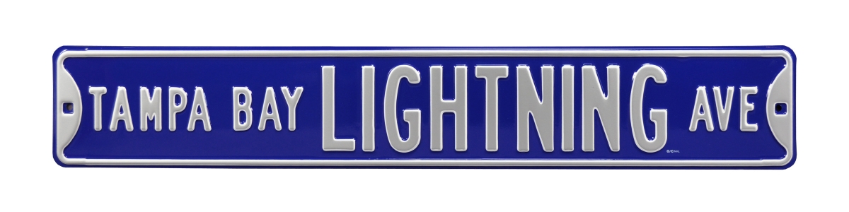 Picture of Authentic Street Signs 28123 Tampa Bay Lightning Avenue Street Sign