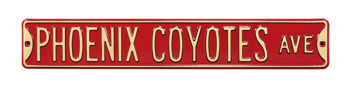 Picture of Authentic Street Signs 28127 Arizona Coyotes Avenue Street Sign