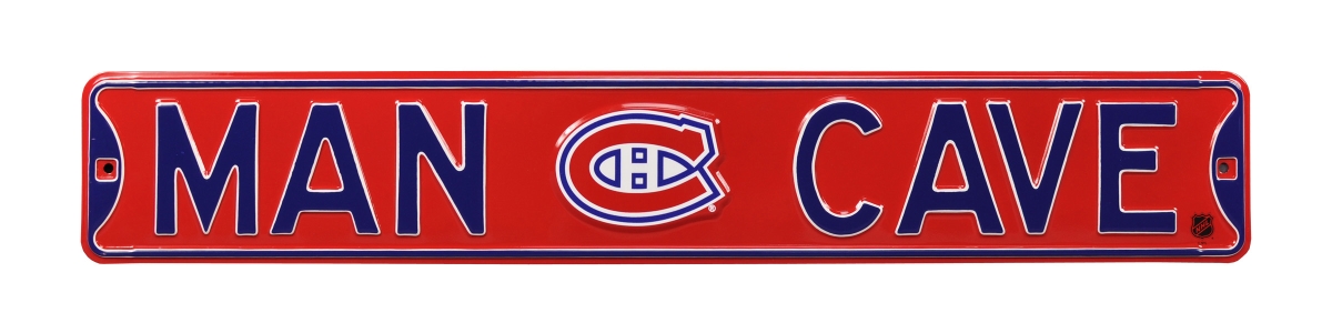 Picture of Authentic Street Signs 28141 Montreal Canadiens Man Cave Street Sign