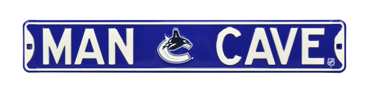 Picture of Authentic Street Signs 28148 Vancouver Canucks Man Cave Street Sign