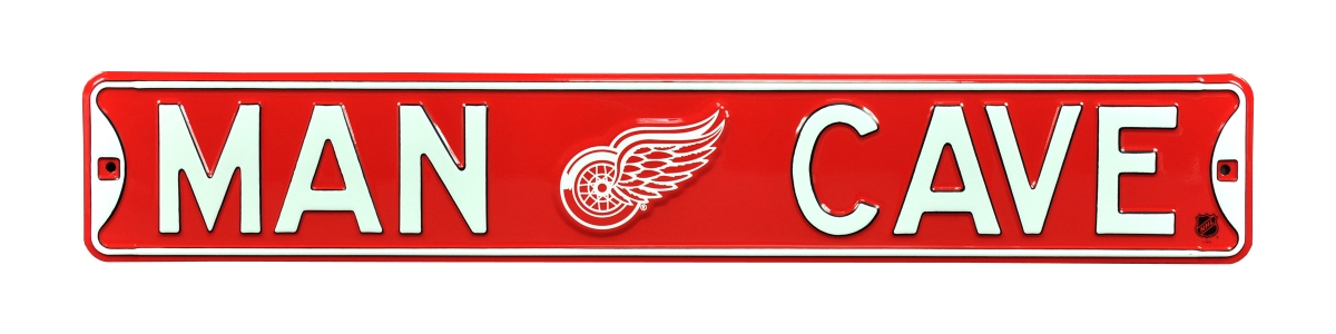 Picture of Authentic Street Signs 28152 Detroit Red Wings Man Cave Street Sign