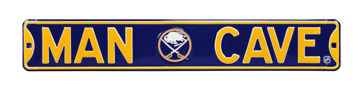 Picture of Authentic Street Signs 28153 Buffalo Sabres Man Cave Street Sign