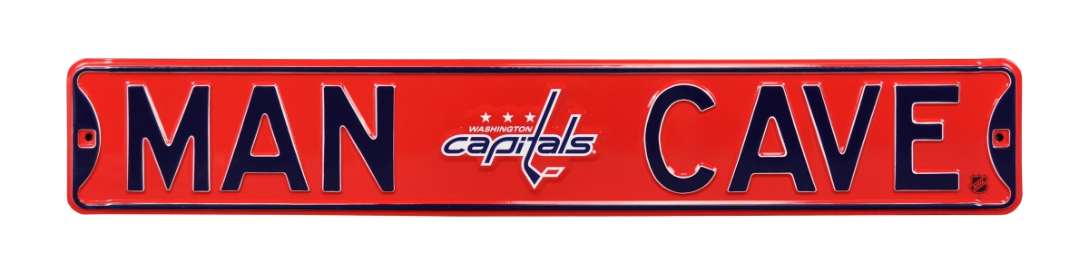 Picture of Authentic Street Signs 28156 Washington Capitals Man Cave Street Sign