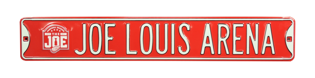 Picture of Authentic Street Signs 28184 Joe Louis Arena Farewell Street Sign