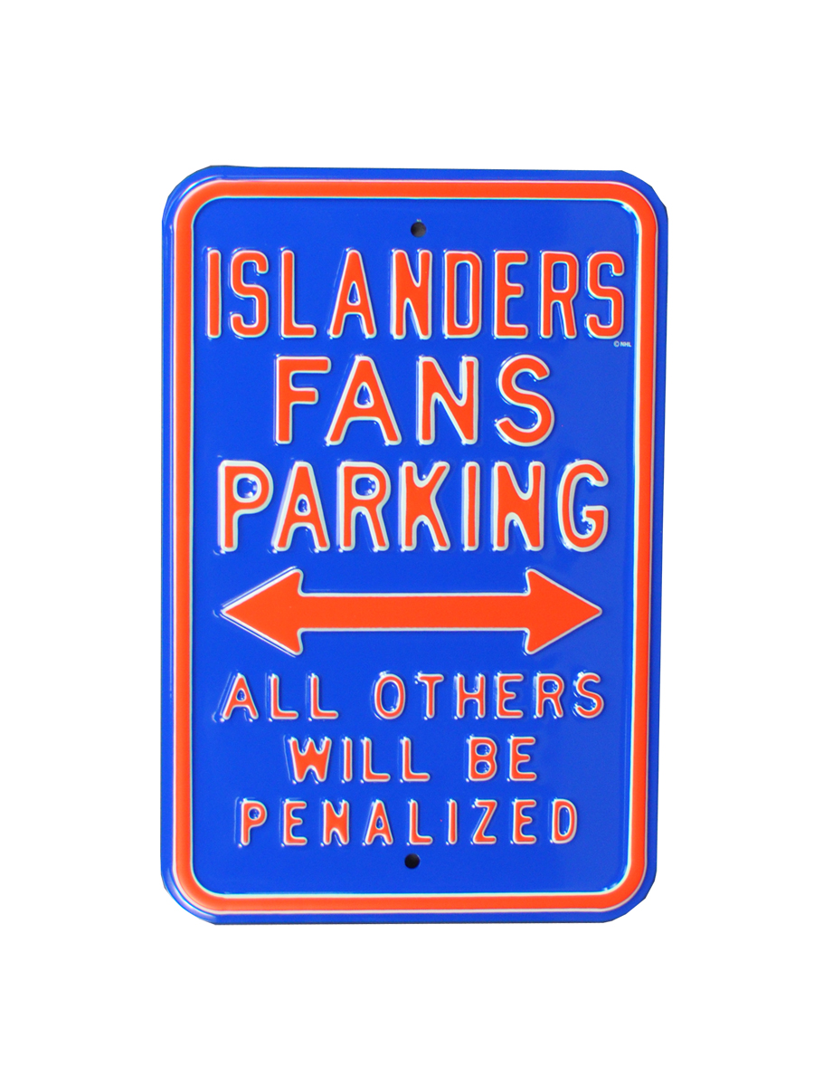 Picture of Authentic Street Signs 28504 Islanders & Penalized Parking Sign