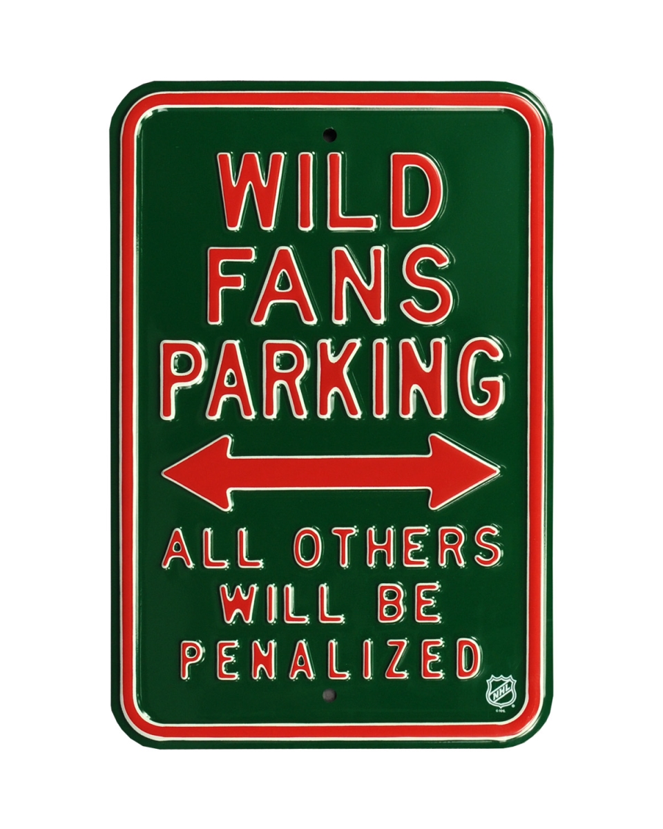 Picture of Authentic Street Signs 28520 Wild Penalized Parking Sign