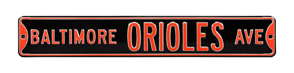 Picture of Authentic Street Signs 30104 Baltimore Orioles Avenue Street Sign