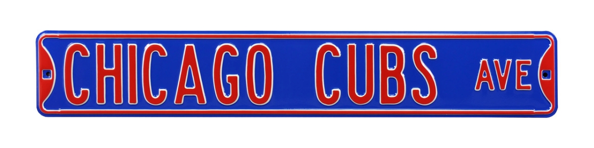Picture of Authentic Street Signs 30106 Chicago Cubs Avenue Street Sign