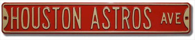 Picture of Authentic Street Signs 30113 Houston Astros Avenue Street Sign