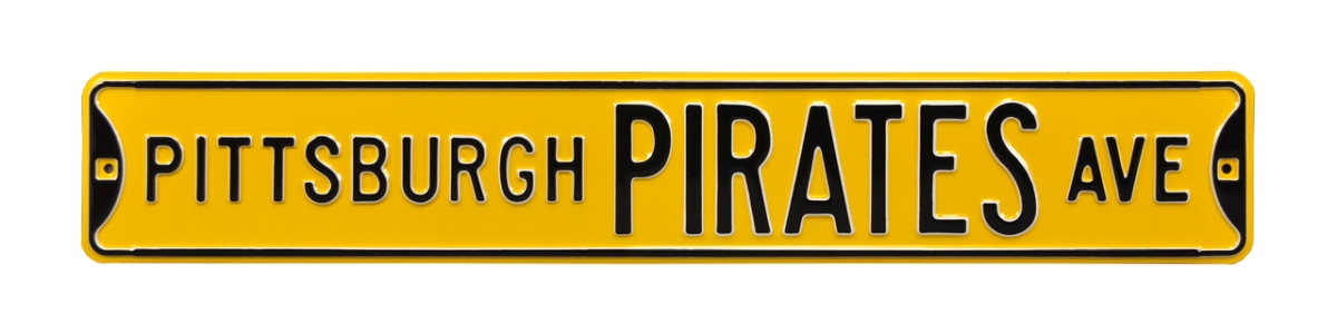 Picture of Authentic Street Signs 30123 Pittsburgh Pirates Avenue Street Sign