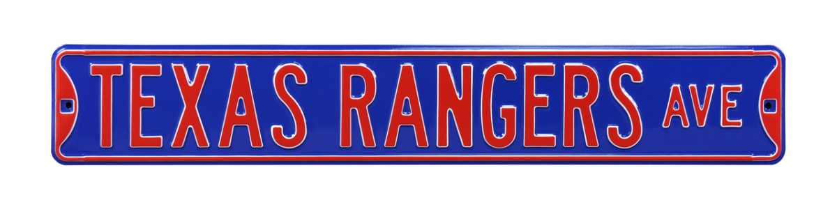 Picture of Authentic Street Signs 30129 Texas Rangers Avenue Street Sign