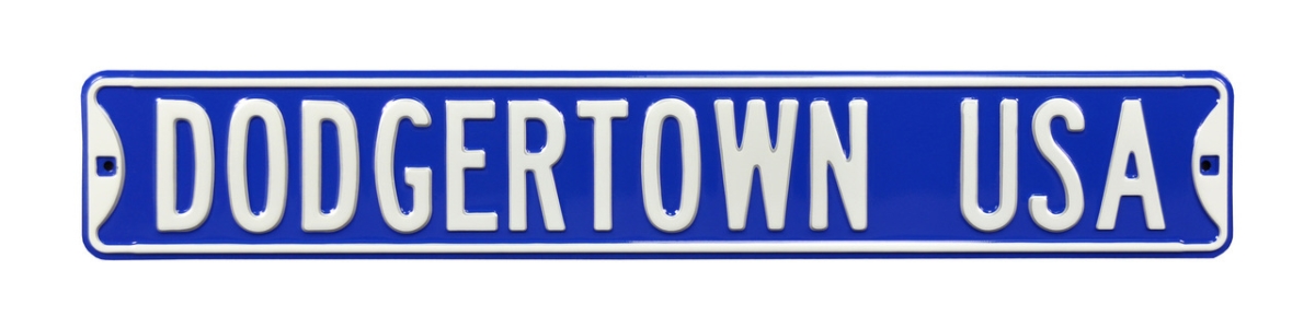 Picture of Authentic Street Signs 30131 Dodgertown USA Street Sign