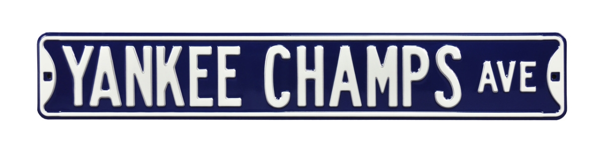 Picture of Authentic Street Signs 30138 Yankee Champs Avenue Street Sign