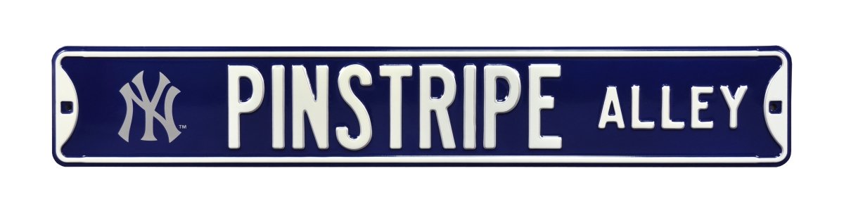 Picture of Authentic Street Signs 30142 Pinstripe Alley with New York Logo