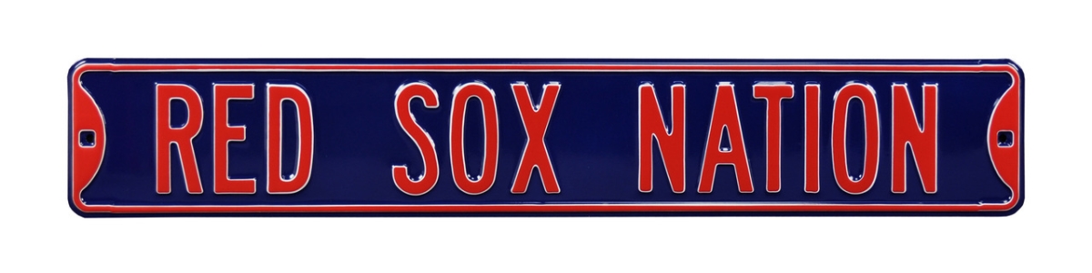 Picture of Authentic Street Signs 30147 Red Sox Nation Street Sign