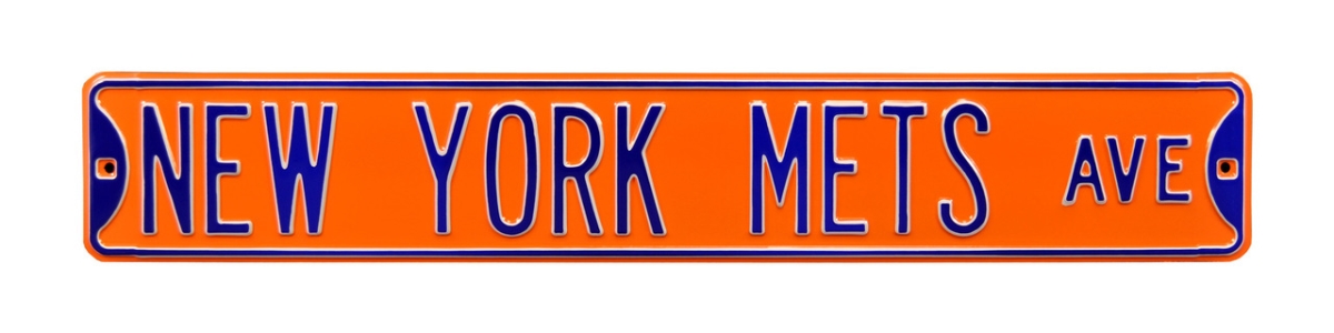 Picture of Authentic Street Signs 30148 New York Mets Avenue Orange Street Sign
