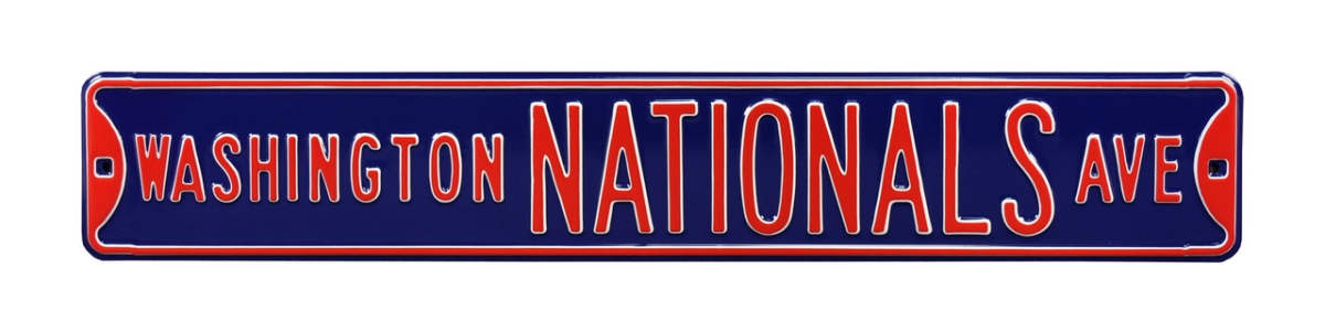 Picture of Authentic Street Signs 30165 Washington Nationals Avenue Navy Street Sign