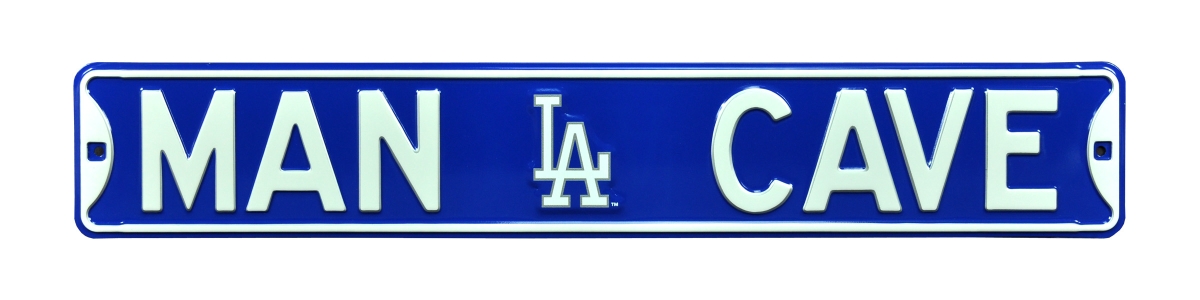 Picture of Authentic Street Signs 30195 Los Angeles Dodgers Man Cave Street Sign