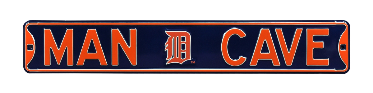 Picture of Authentic Street Signs 30199 Detroit Tigers Man Cave Street Sign
