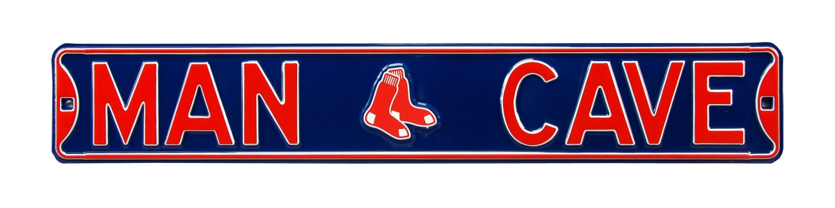 Picture of Authentic Street Signs 30200 Boston Red Sox Man Cave Street Sign
