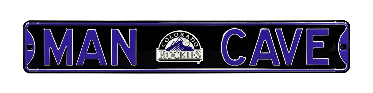 Picture of Authentic Street Signs 30216 Colorado Rockies Man Cave Street Sign