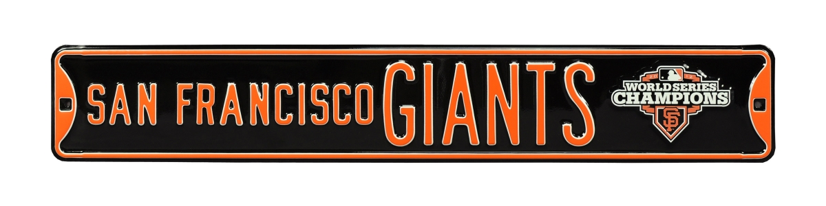 Picture of Authentic Street Signs 30224 San Francisco Giants World Series 2012 Street Sign