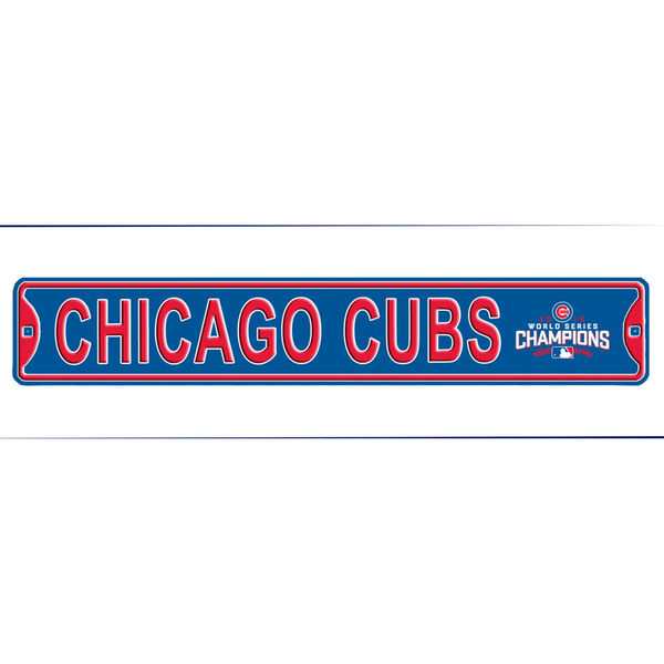 Picture of Authentic Street Signs 30237 Chicago Cubs World Series 2016 Street Sign