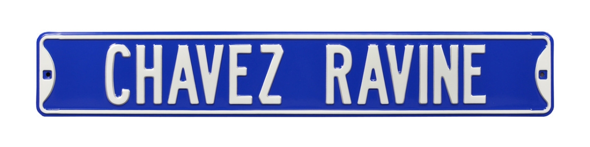 Picture of Authentic Street Signs 32007 Chavez Ravine Street Sign
