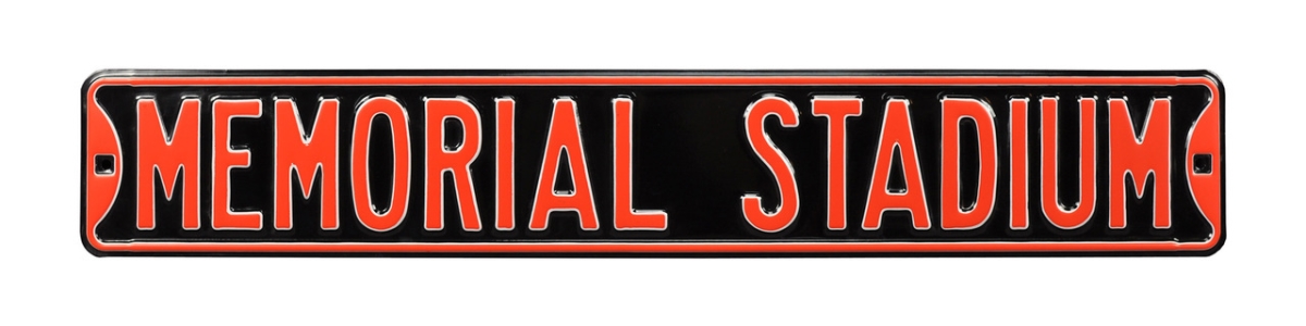 Picture of Authentic Street Signs 32014 Memorial Stadium Street Sign