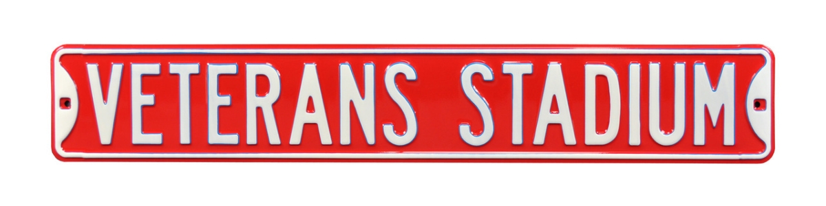 Picture of Authentic Street Signs 32015 Veterans Stadium Street Sign