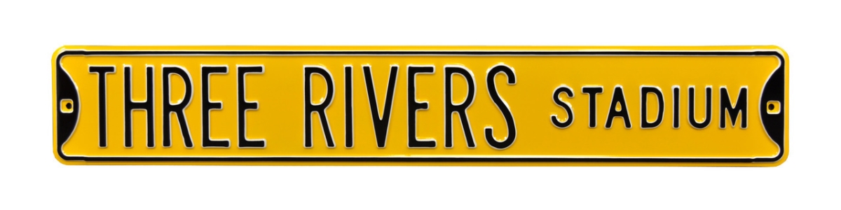 Picture of Authentic Street Signs 32018 Three Rivers Stadium Street Sign