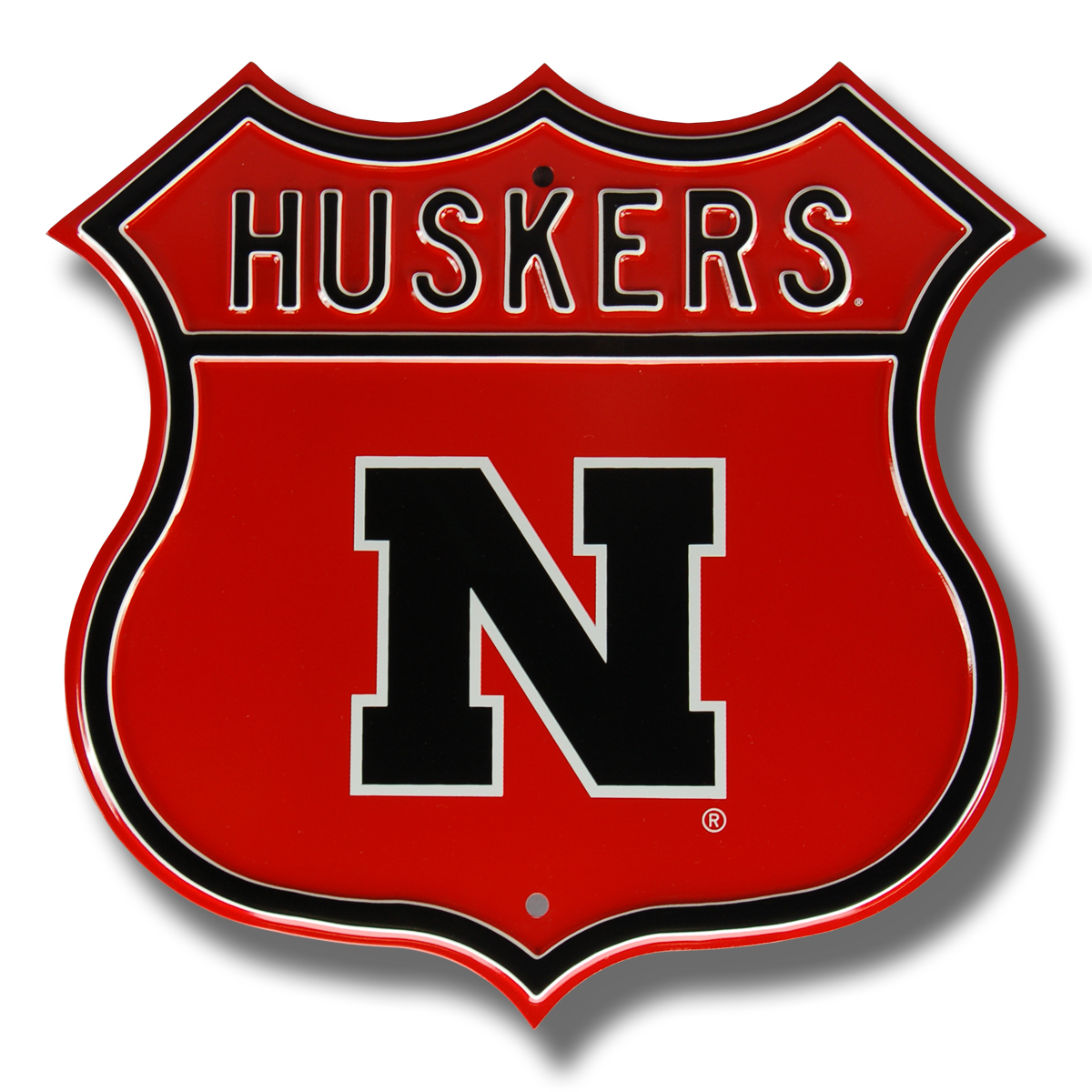 Picture of Authentic Street Signs 33101 Huskers Route Street Sign