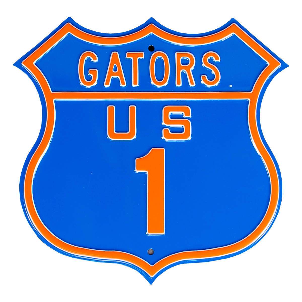 Picture of Authentic Street Signs 33104 Gators US & 1 Route Street Sign