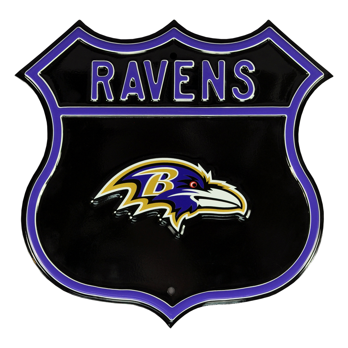 33505 Ravens Route Street Street Sign