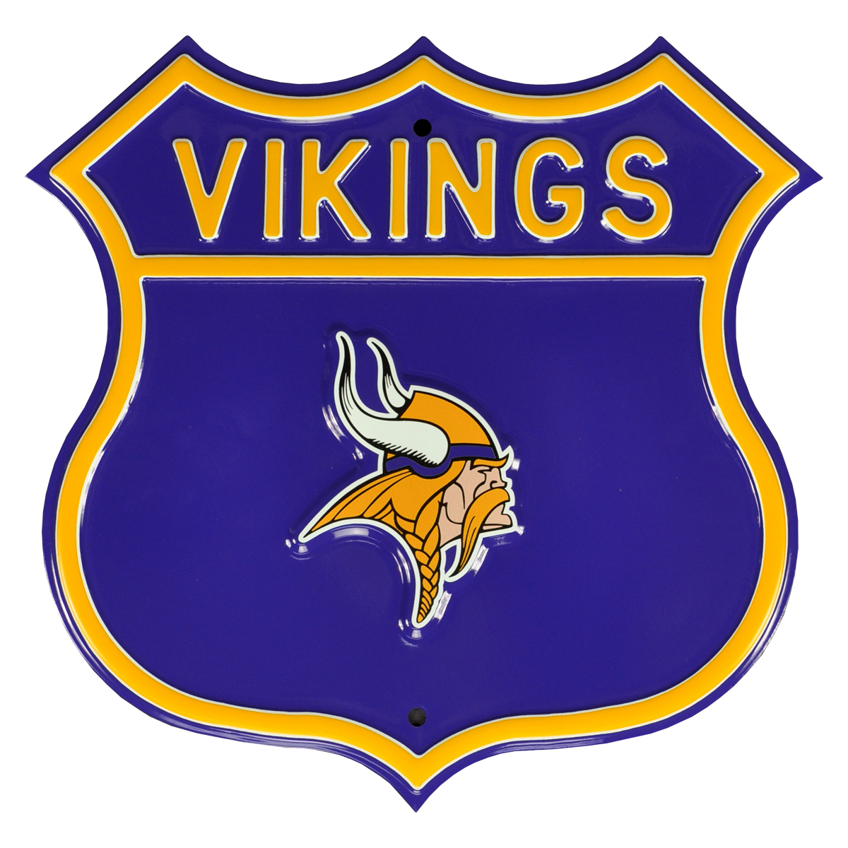 Vikings Route Street Sign